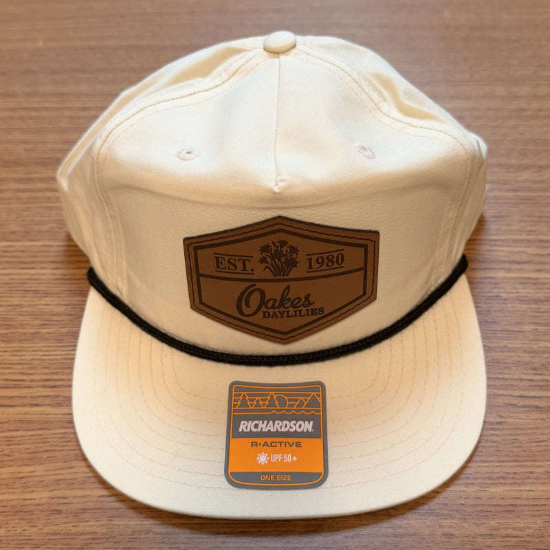 Oakes Daylily Cream Baseball Cap from Oakes Daylilies
