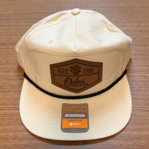 Oakes Daylily Cream Baseball Cap from Oakes Daylilies