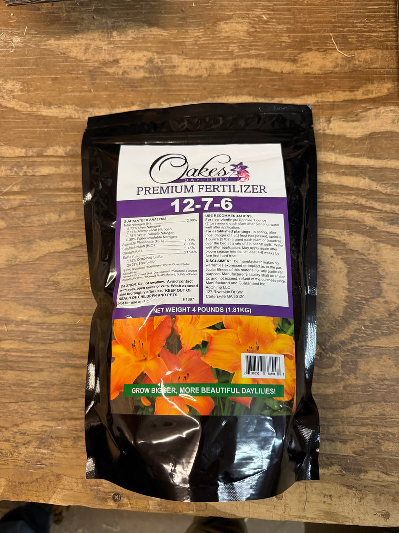 Oakes Daylily Fertilizer