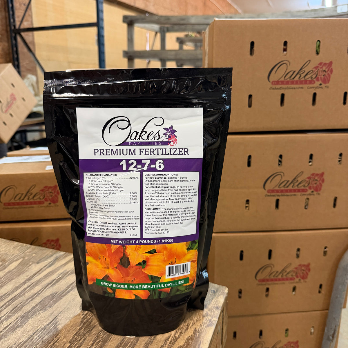 Oakes Daylily Fertilizer — Oakes Daylilies