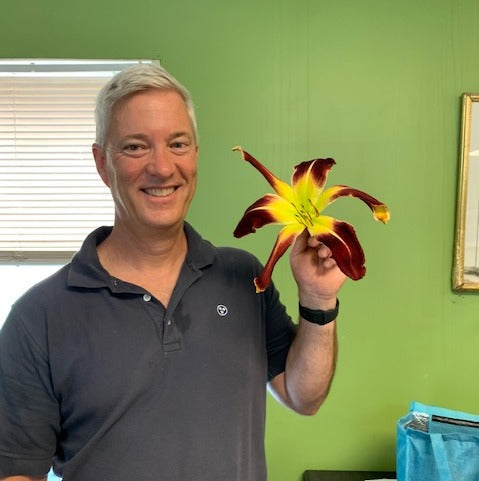 Scarlet Pimpernel Daylily from Oakes Daylilies