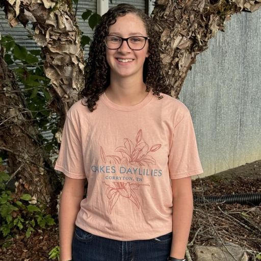 Oakes Daylily T-Shirt - Heathered Dusty Peach