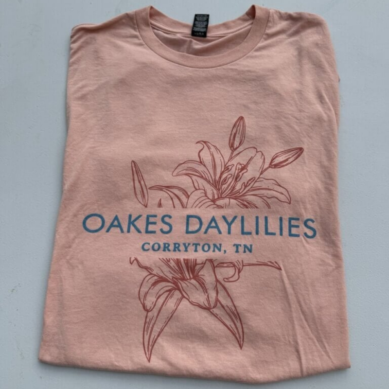 Oakes Daylily T-Shirt - Heathered Dusty Peach
